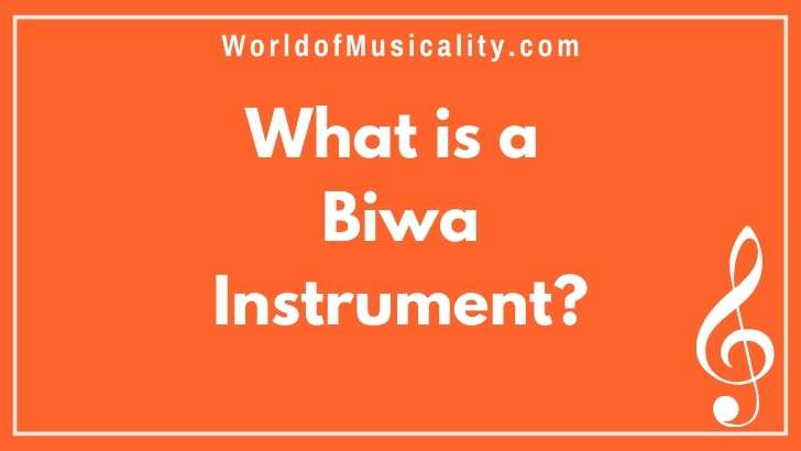 What is a Japanese Biwa Musical Instrument