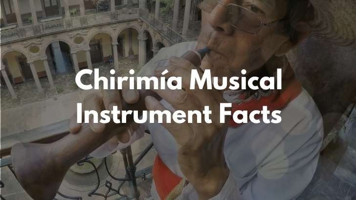 Chirimรญa Musical Instrument